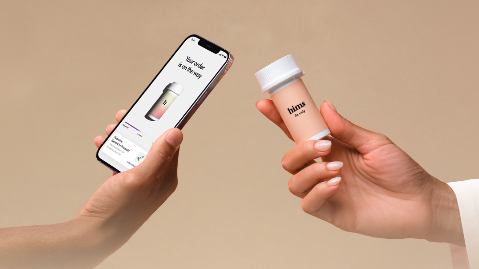 Emballage de médicaments Hims